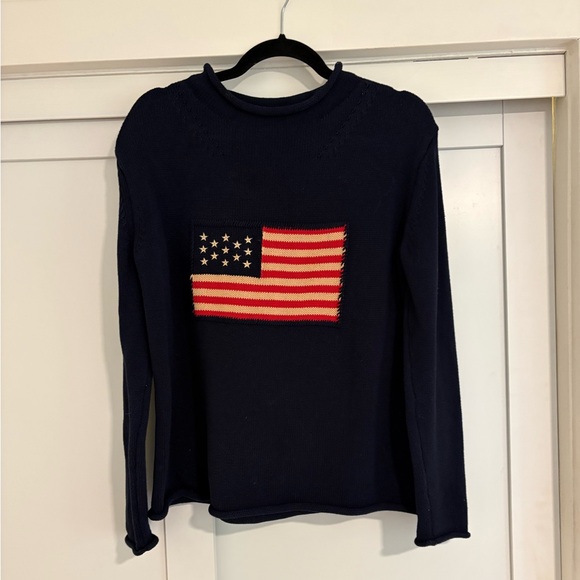 Tuckernuck Sweaters - Tuckernuck Dark Blue Knit Sweater